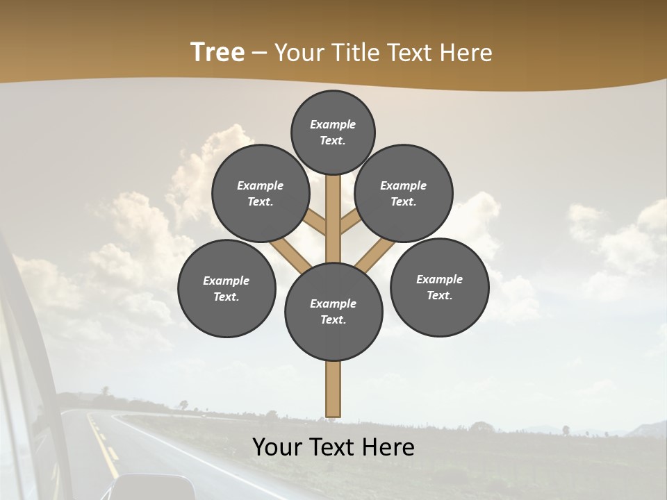 Young Jump Performance PowerPoint Template