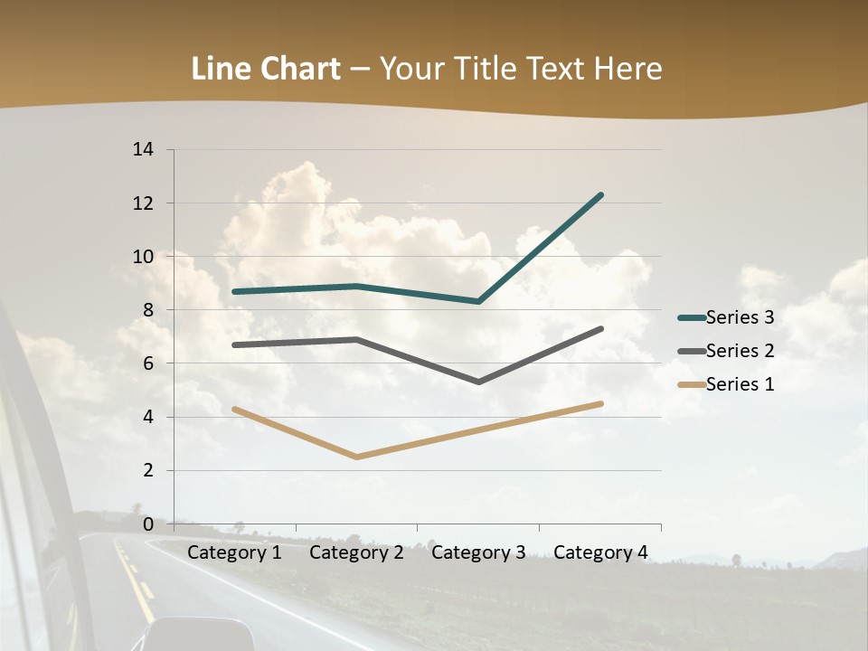 Young Jump Performance PowerPoint Template