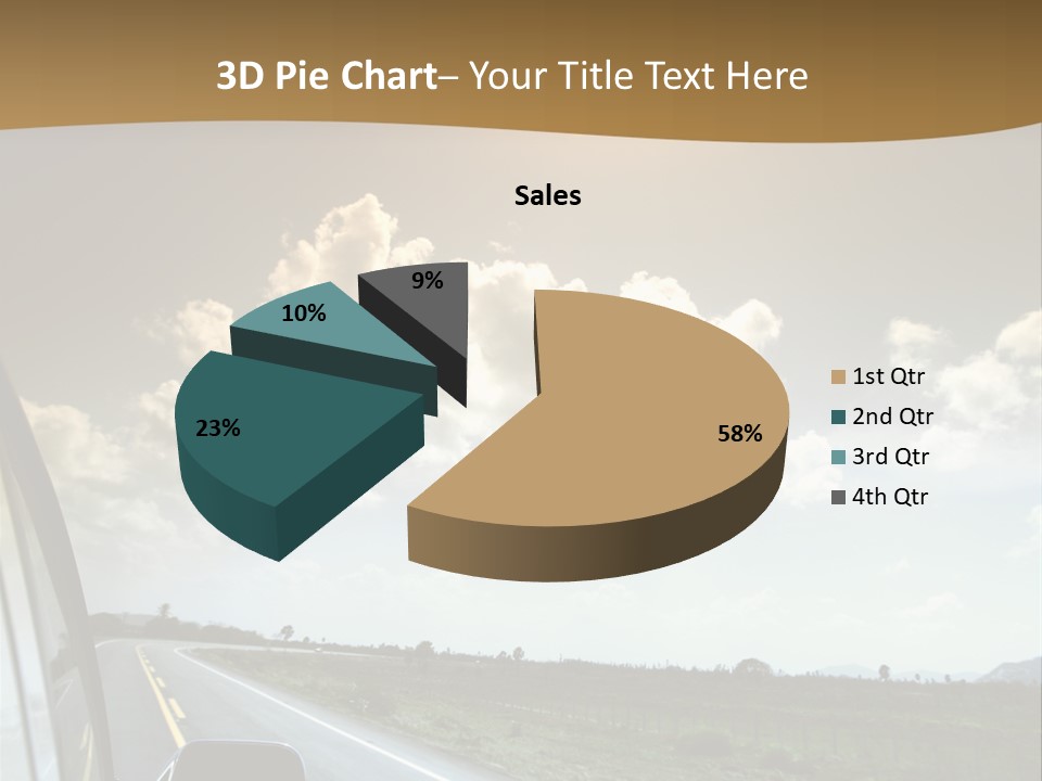 Young Jump Performance PowerPoint Template