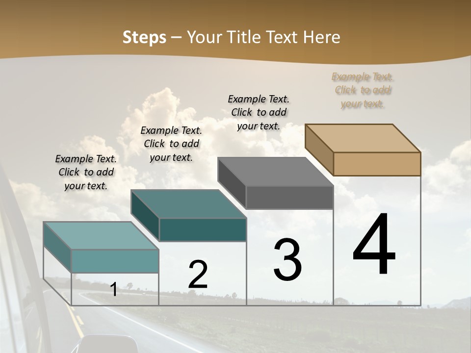 Young Jump Performance PowerPoint Template