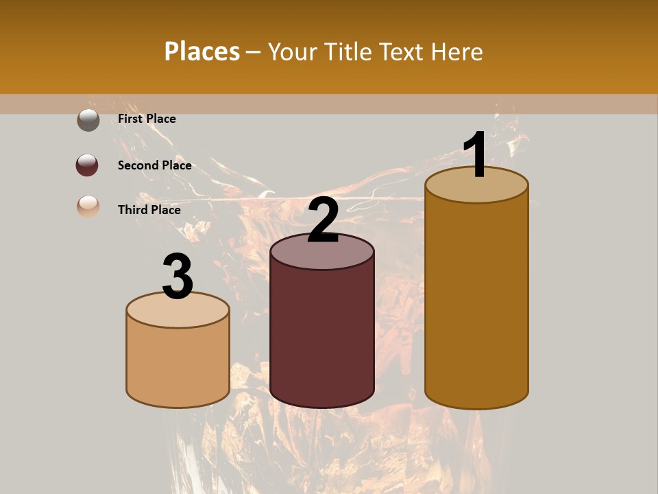 Dancer Woman Aerobics PowerPoint Template