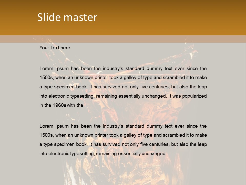 Dancer Woman Aerobics PowerPoint Template