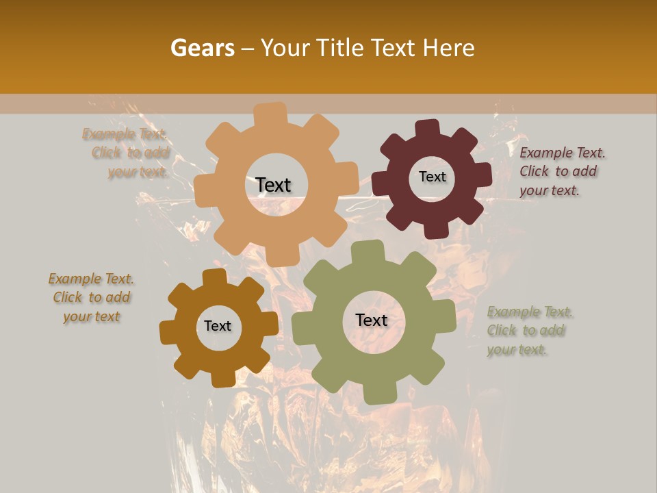 Dancer Woman Aerobics PowerPoint Template