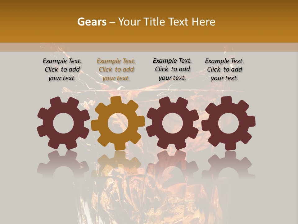 Dancer Woman Aerobics PowerPoint Template