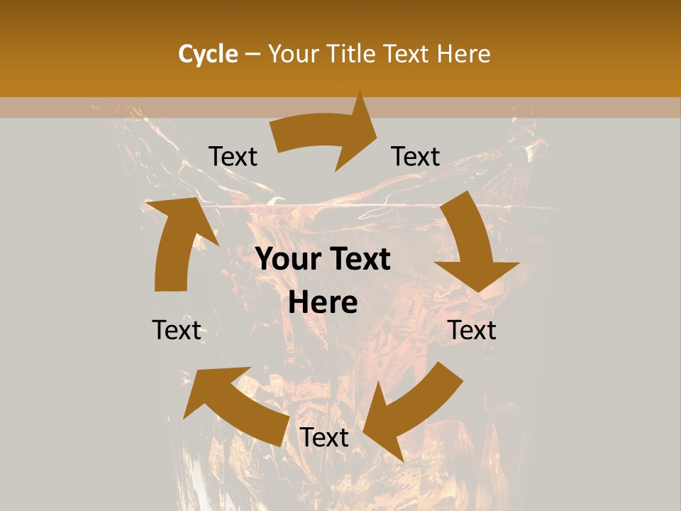 Dancer Woman Aerobics PowerPoint Template