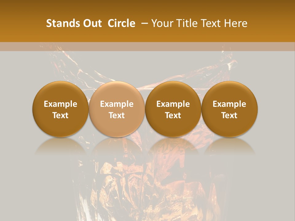 Dancer Woman Aerobics PowerPoint Template