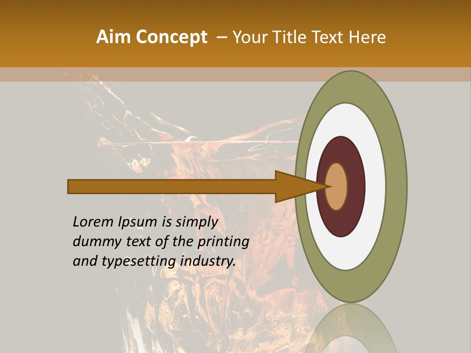 Dancer Woman Aerobics PowerPoint Template