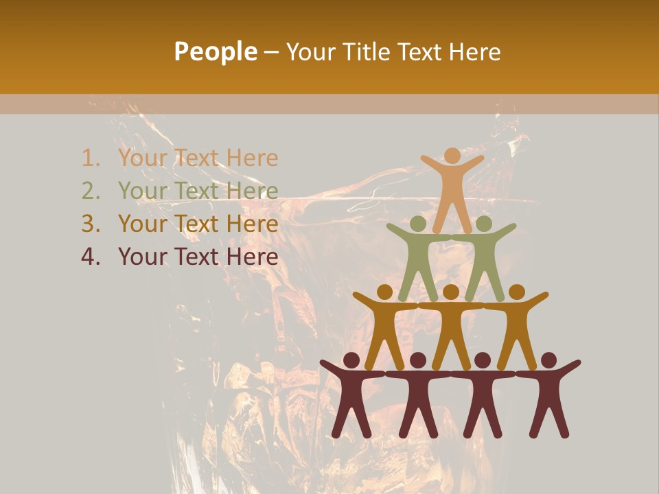 Dancer Woman Aerobics PowerPoint Template