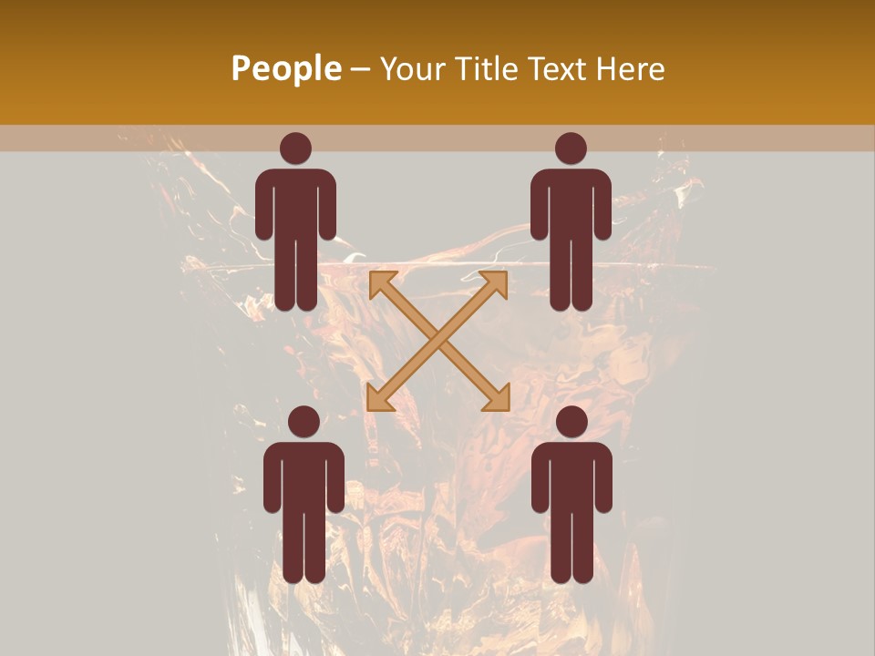 Dancer Woman Aerobics PowerPoint Template