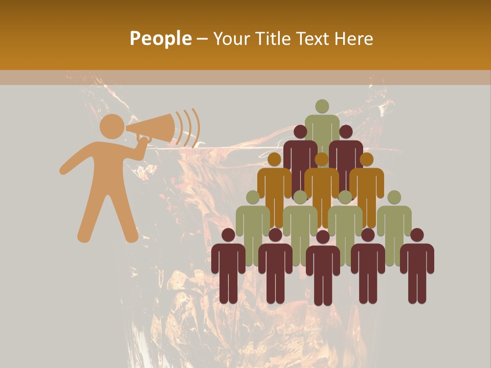 Dancer Woman Aerobics PowerPoint Template