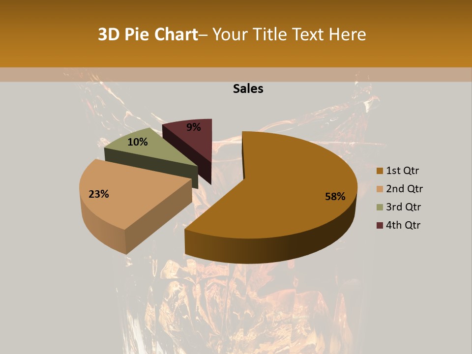 Dancer Woman Aerobics PowerPoint Template