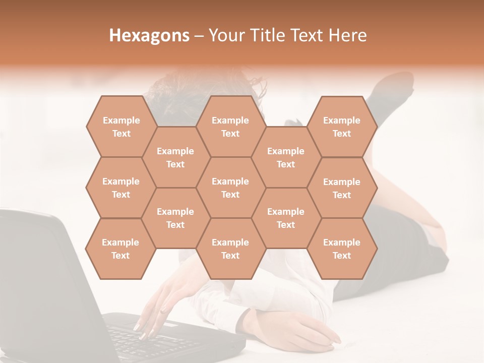 People Notebook Astonished PowerPoint Template