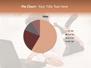 People Notebook Astonished PowerPoint Template