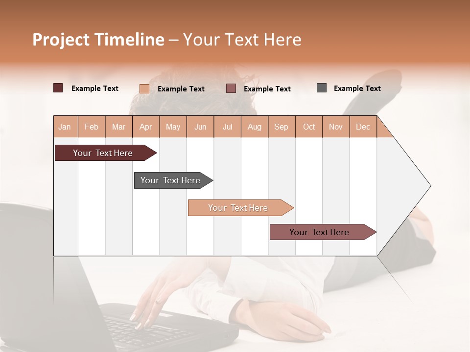 People Notebook Astonished PowerPoint Template