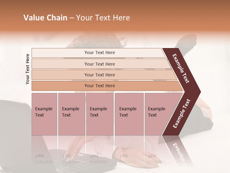 People Notebook Astonished PowerPoint Template