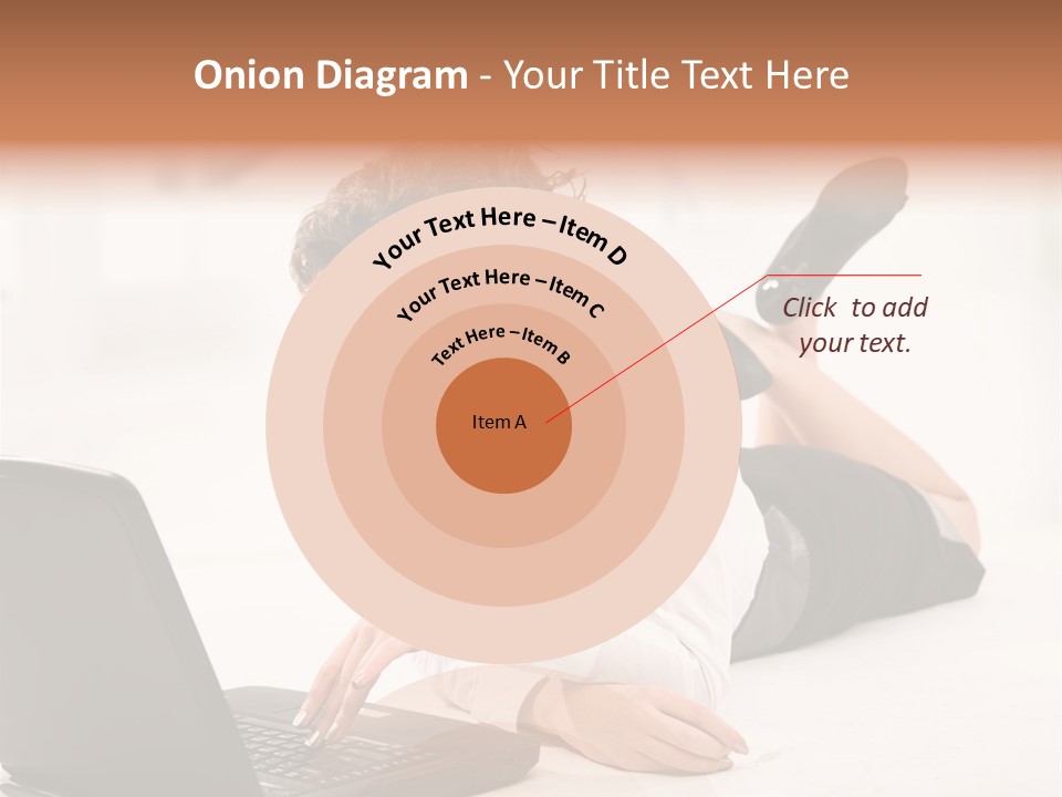 People Notebook Astonished PowerPoint Template
