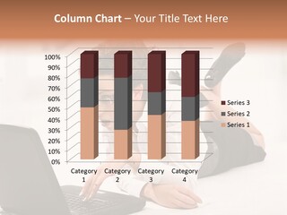 People Notebook Astonished PowerPoint Template