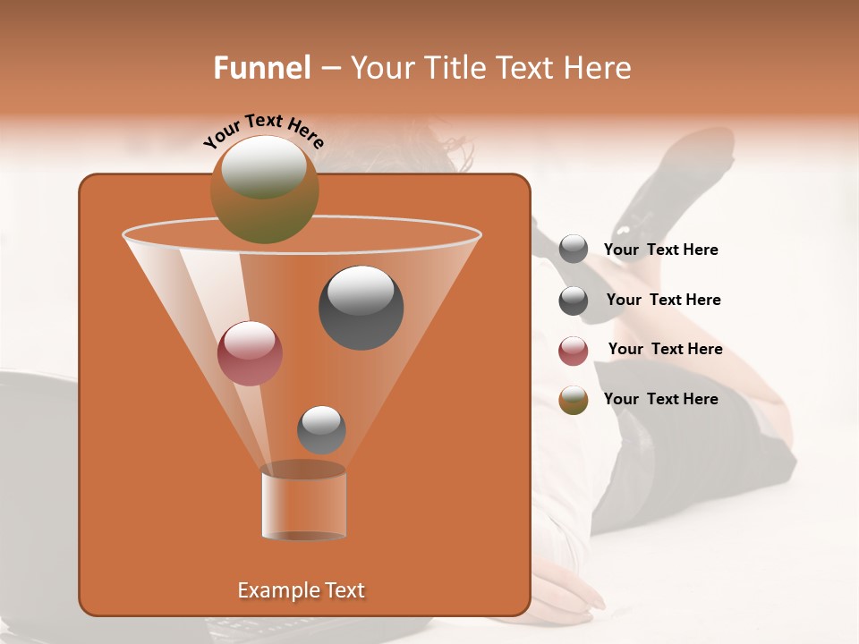 People Notebook Astonished PowerPoint Template