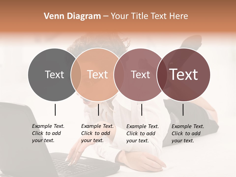 People Notebook Astonished PowerPoint Template