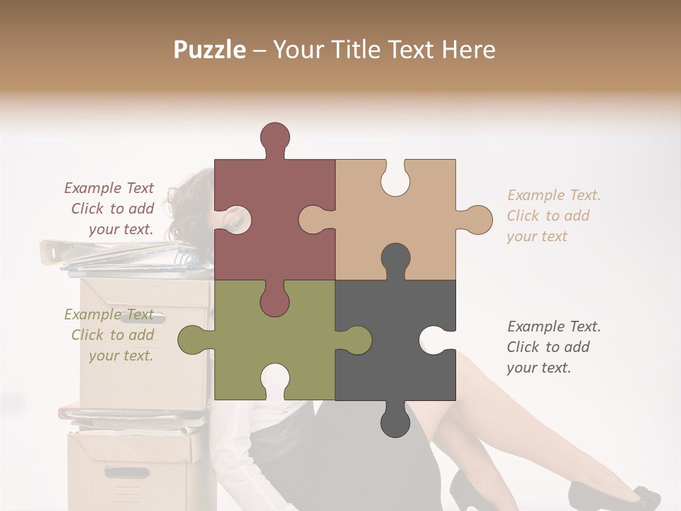 Documents Indoor Look PowerPoint Template