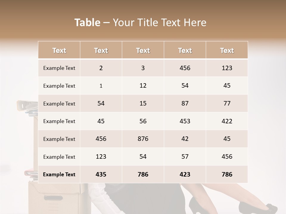 Documents Indoor Look PowerPoint Template