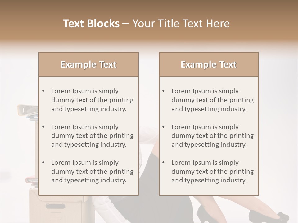 Documents Indoor Look PowerPoint Template
