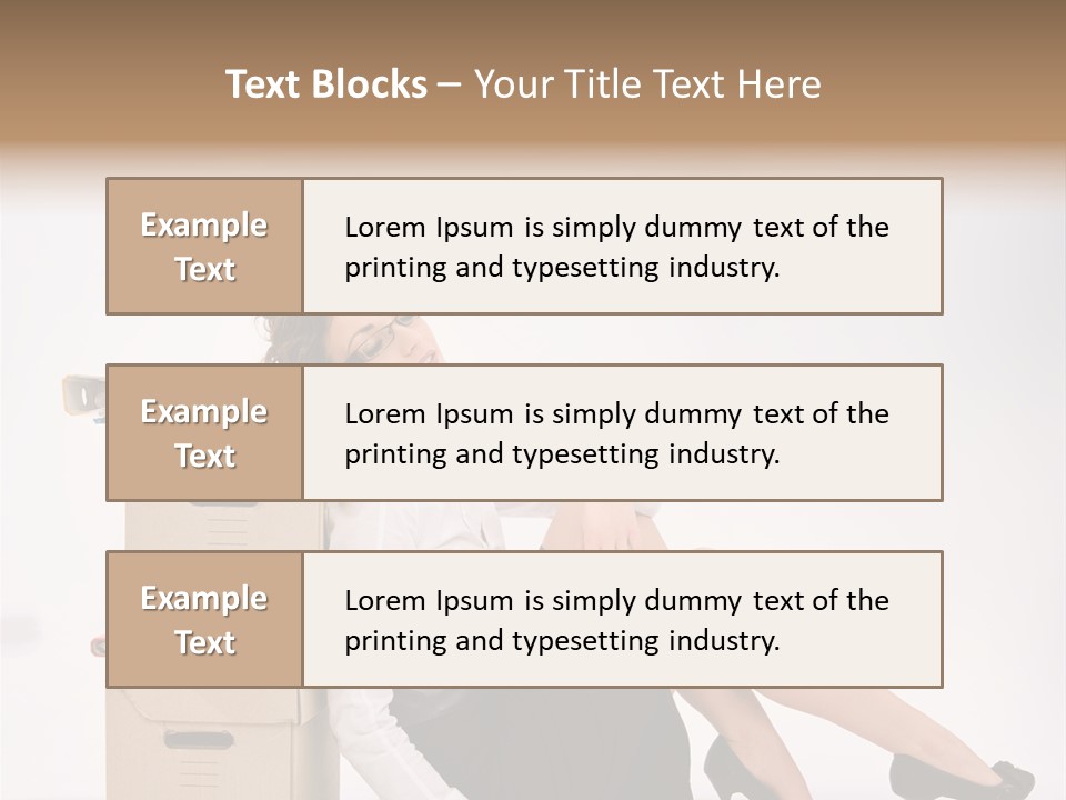 Documents Indoor Look PowerPoint Template