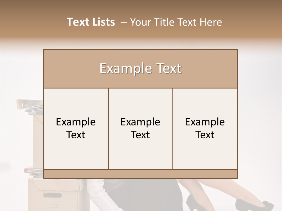 Documents Indoor Look PowerPoint Template