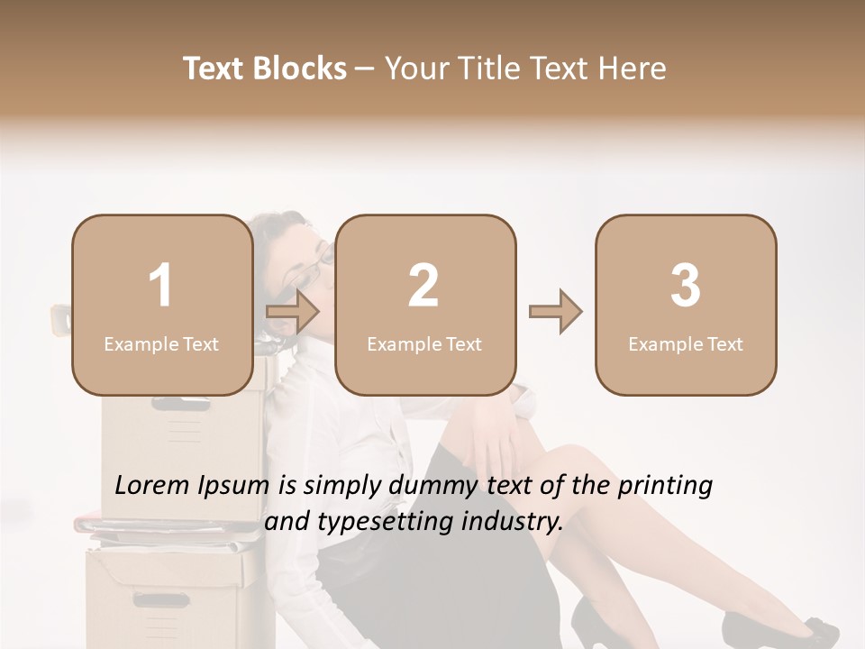 Documents Indoor Look PowerPoint Template