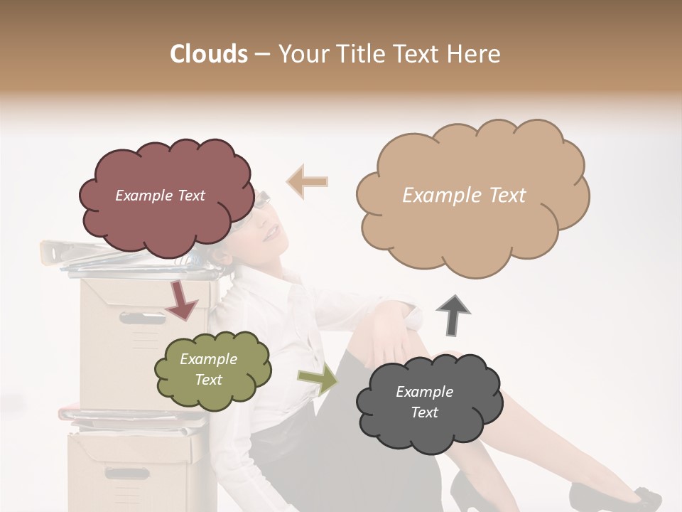 Documents Indoor Look PowerPoint Template