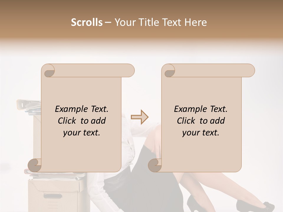 Documents Indoor Look PowerPoint Template