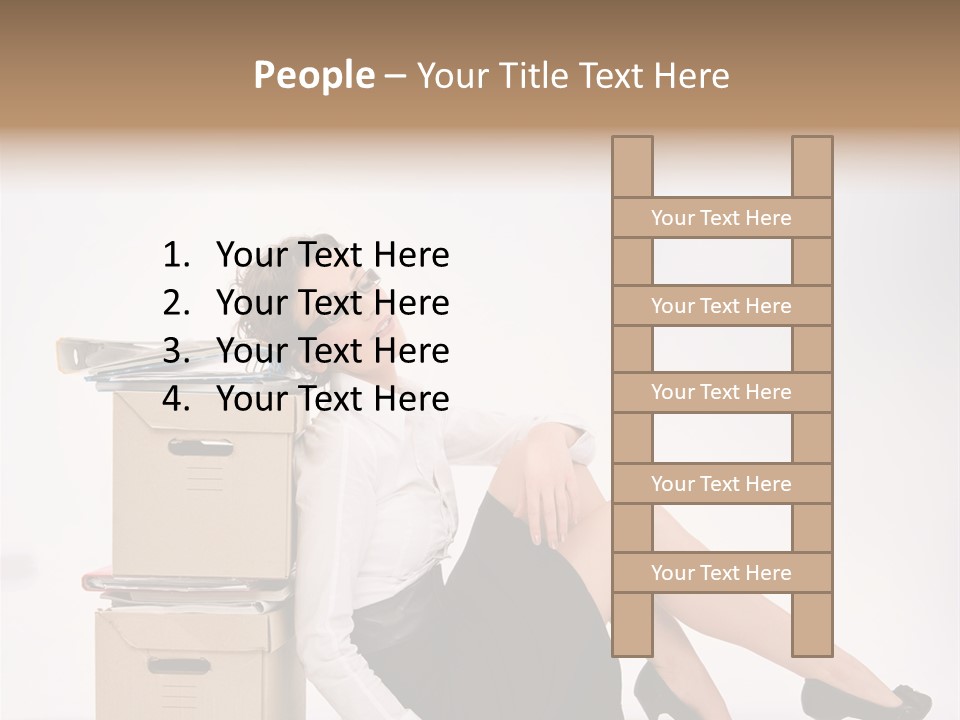 Documents Indoor Look PowerPoint Template