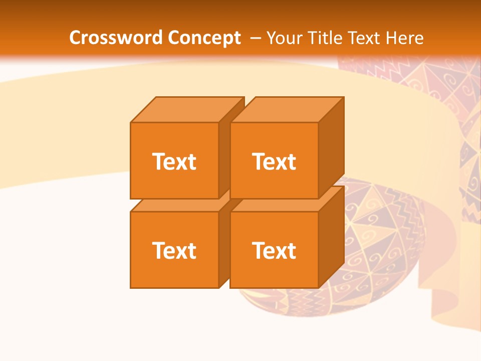 Red Yellow Ukraine PowerPoint Template