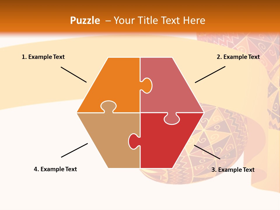 Red Yellow Ukraine PowerPoint Template