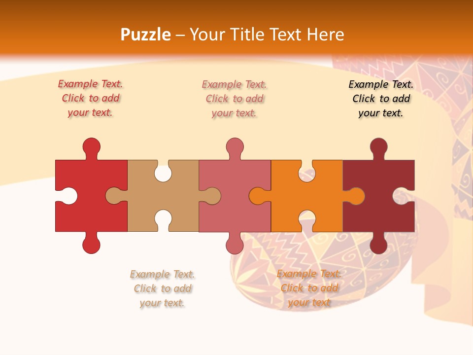 Red Yellow Ukraine PowerPoint Template