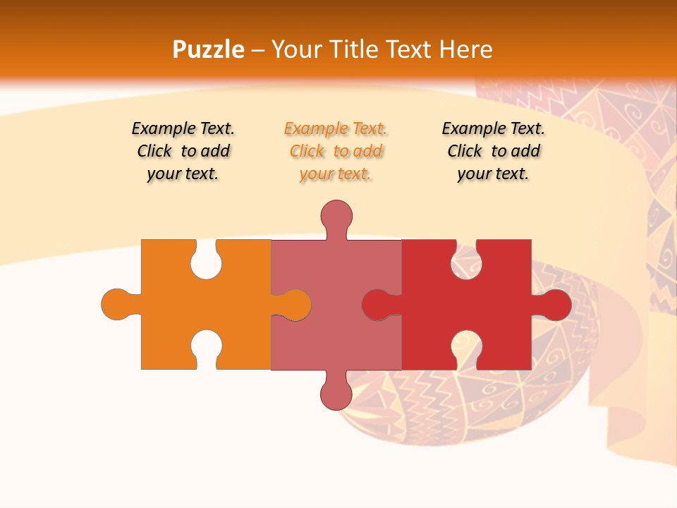 Red Yellow Ukraine PowerPoint Template