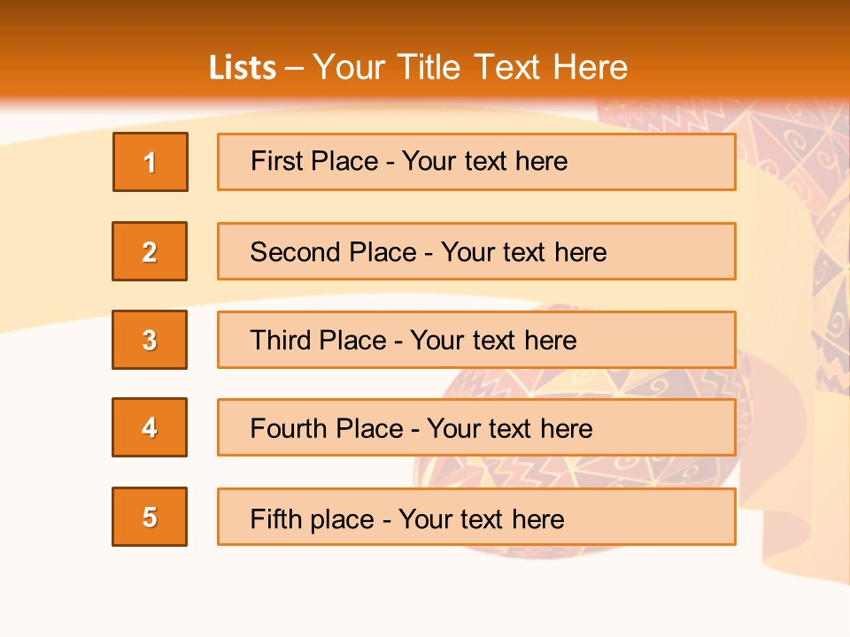 Red Yellow Ukraine PowerPoint Template