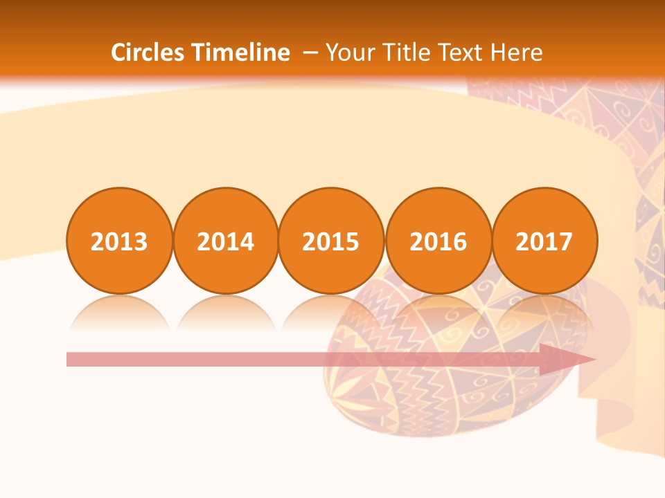 Red Yellow Ukraine PowerPoint Template