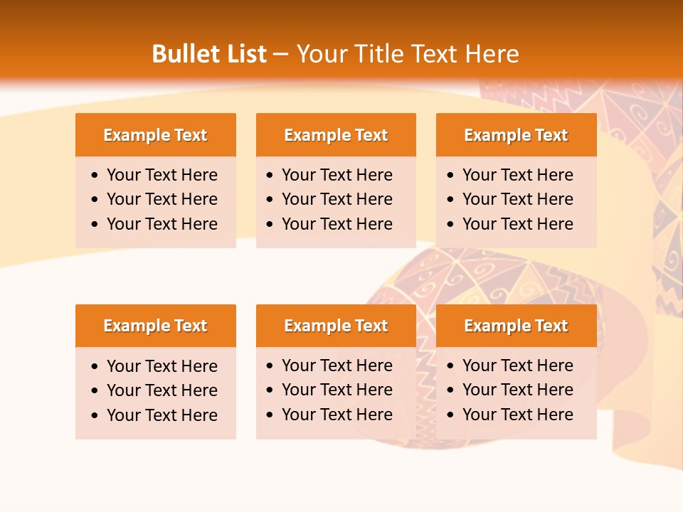 Red Yellow Ukraine PowerPoint Template