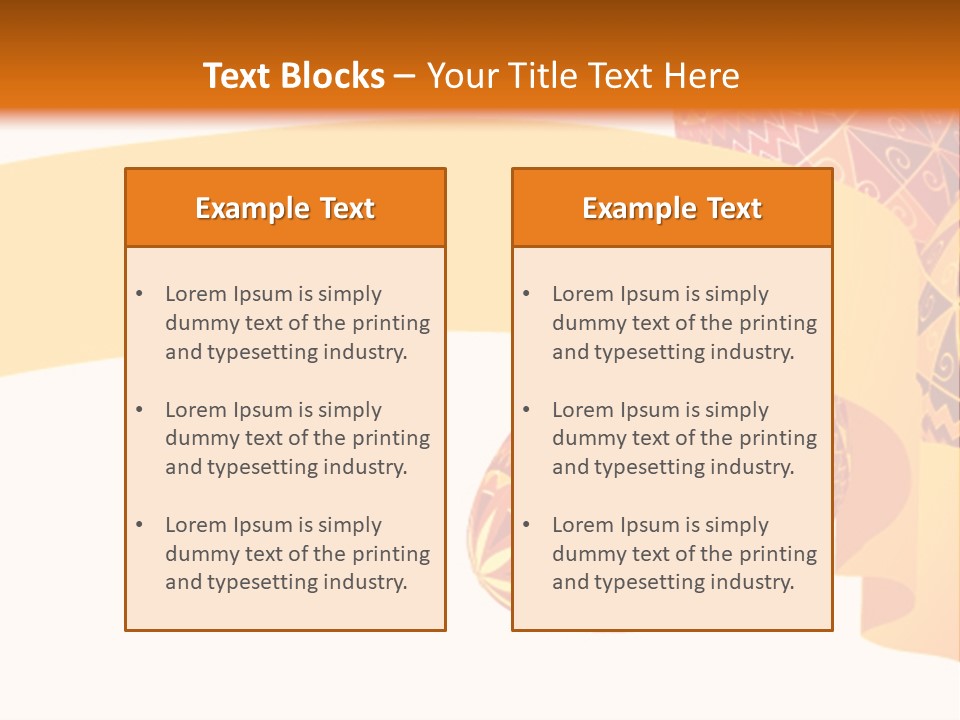 Red Yellow Ukraine PowerPoint Template