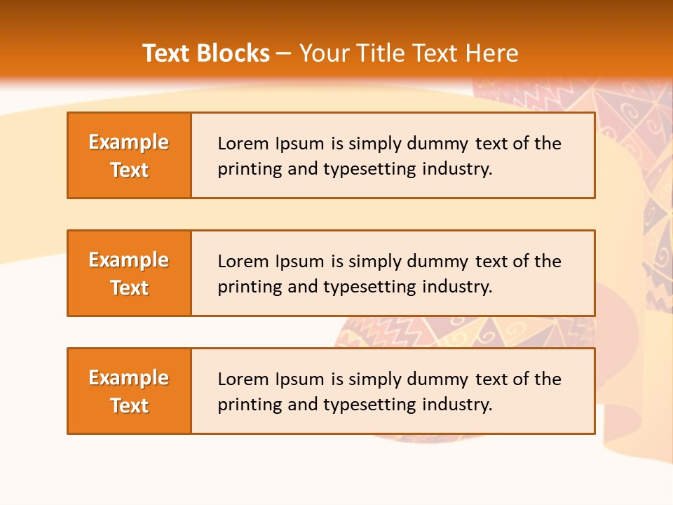 Red Yellow Ukraine PowerPoint Template