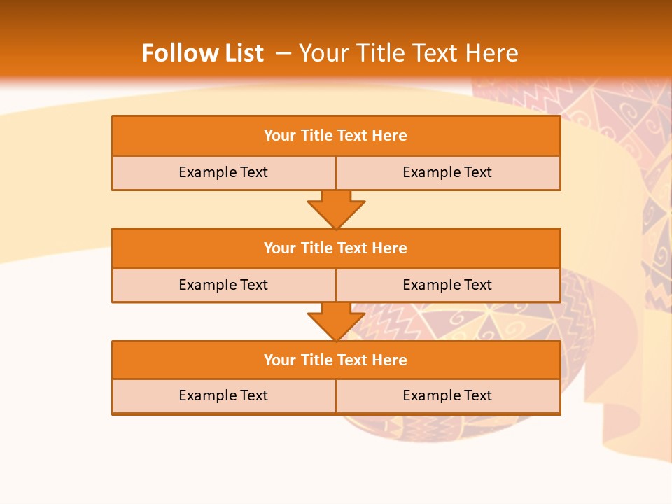 Red Yellow Ukraine PowerPoint Template