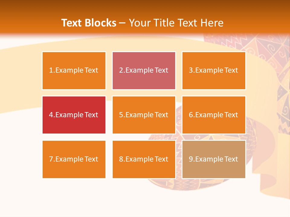 Red Yellow Ukraine PowerPoint Template