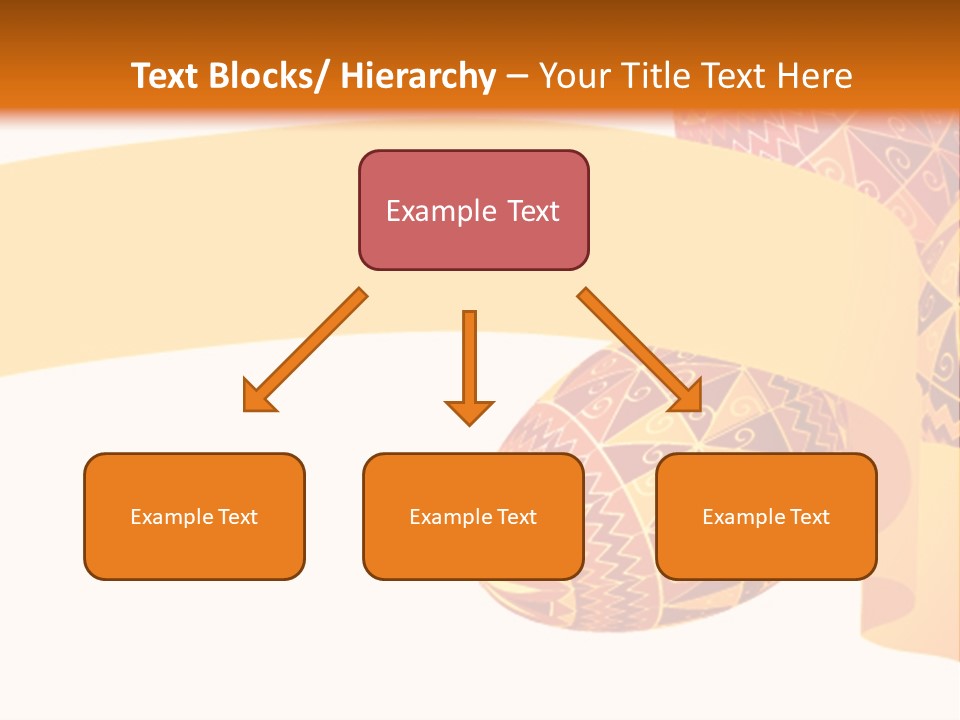 Red Yellow Ukraine PowerPoint Template