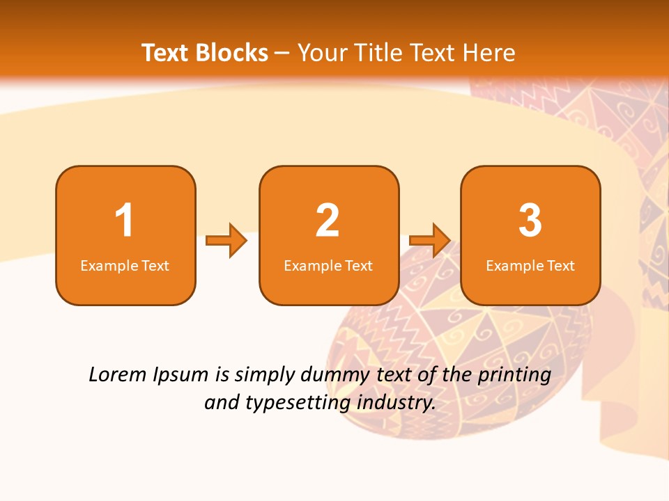 Red Yellow Ukraine PowerPoint Template