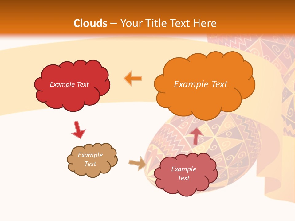 Red Yellow Ukraine PowerPoint Template