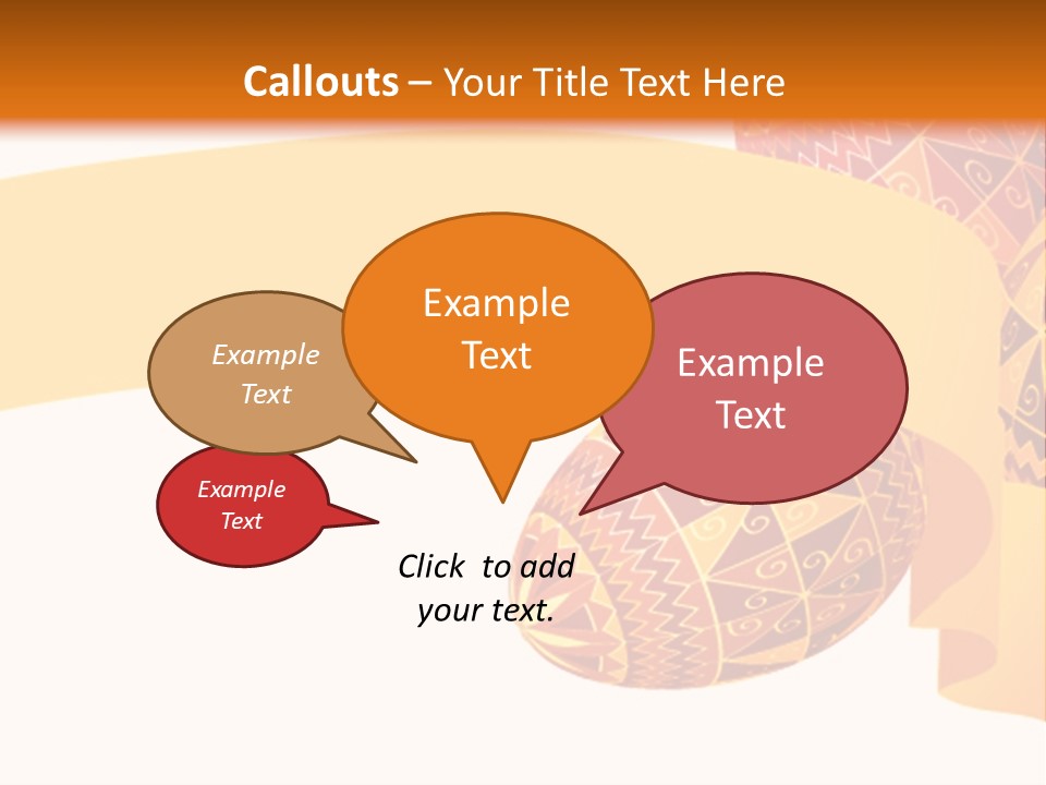 Red Yellow Ukraine PowerPoint Template