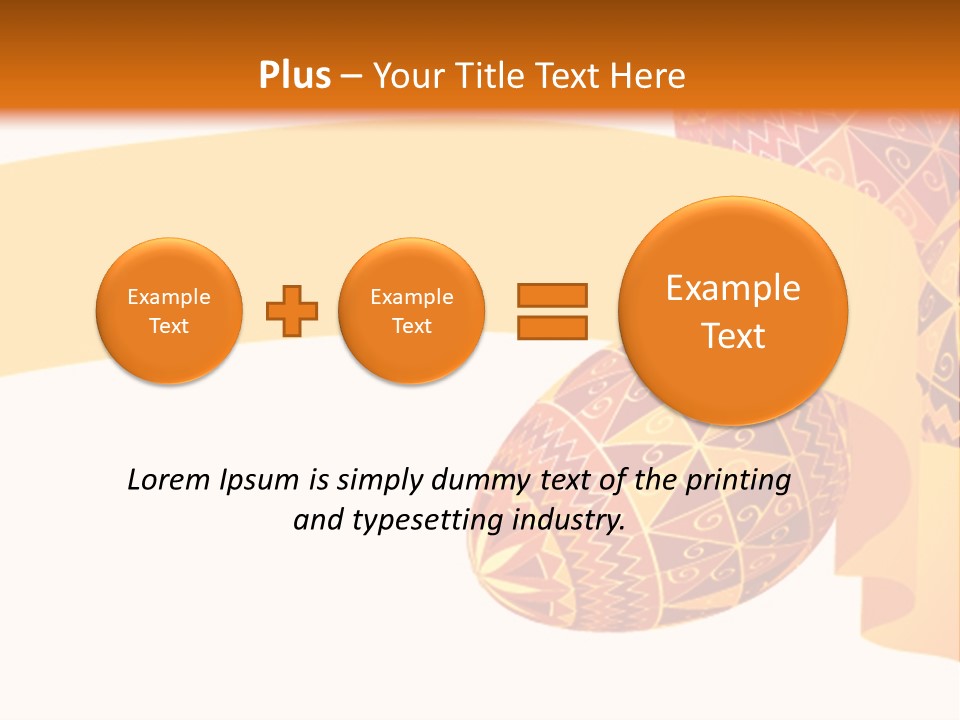 Red Yellow Ukraine PowerPoint Template
