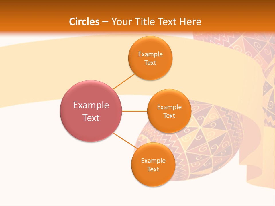 Red Yellow Ukraine PowerPoint Template