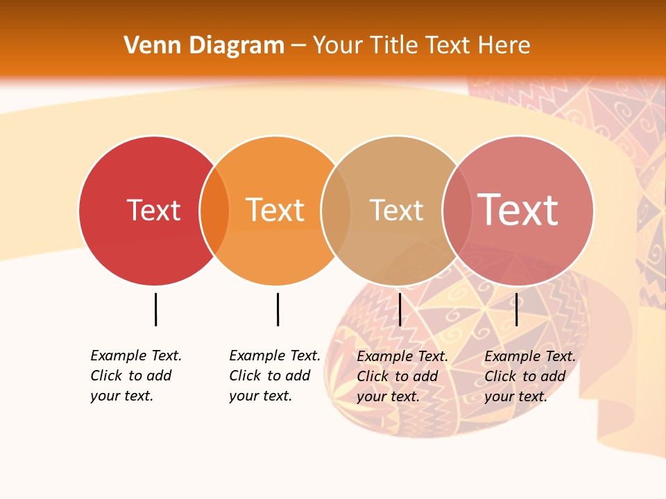 Red Yellow Ukraine PowerPoint Template